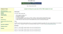 Desktop Screenshot of freehdl.seul.org
