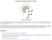 Tablet Screenshot of f-cpu.seul.org